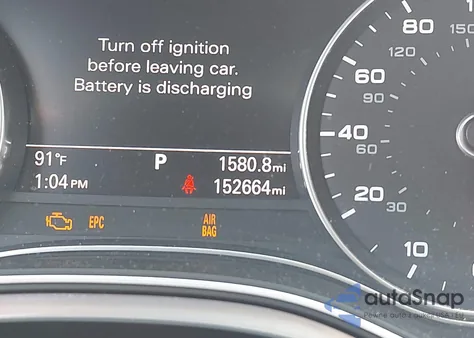 2016 Audi A6 3.0T Premium Plus z USA, uszkodzony, nr VIN WAUFGAFC5GN078412